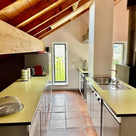 Grosszuegige Dachwohnung In Tessiner Altbau Apartment *